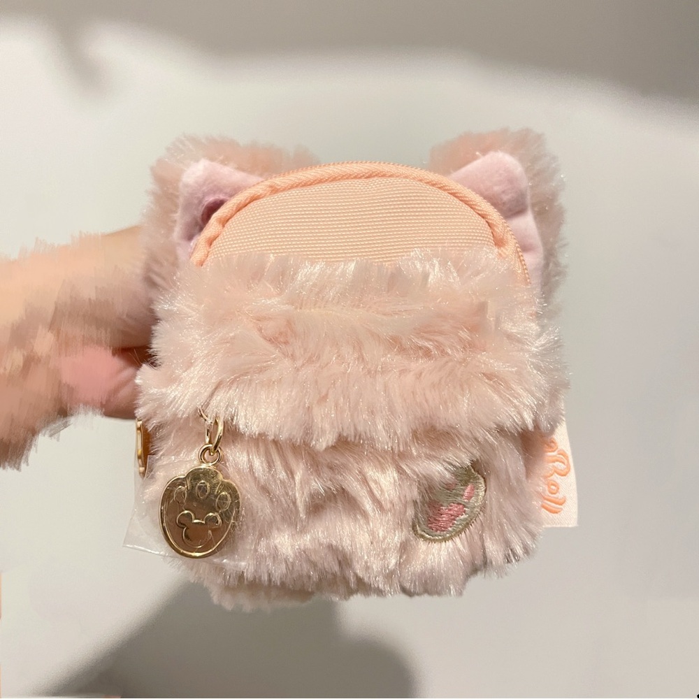 Disney LinaBell Coin Purse Bag Charm Crossbody Zipper Pouch Kawaii Mini Bag